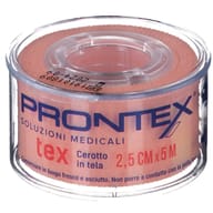 Cerotto in tela Prontex Tex 5m x 2,5cm ipoallergenico