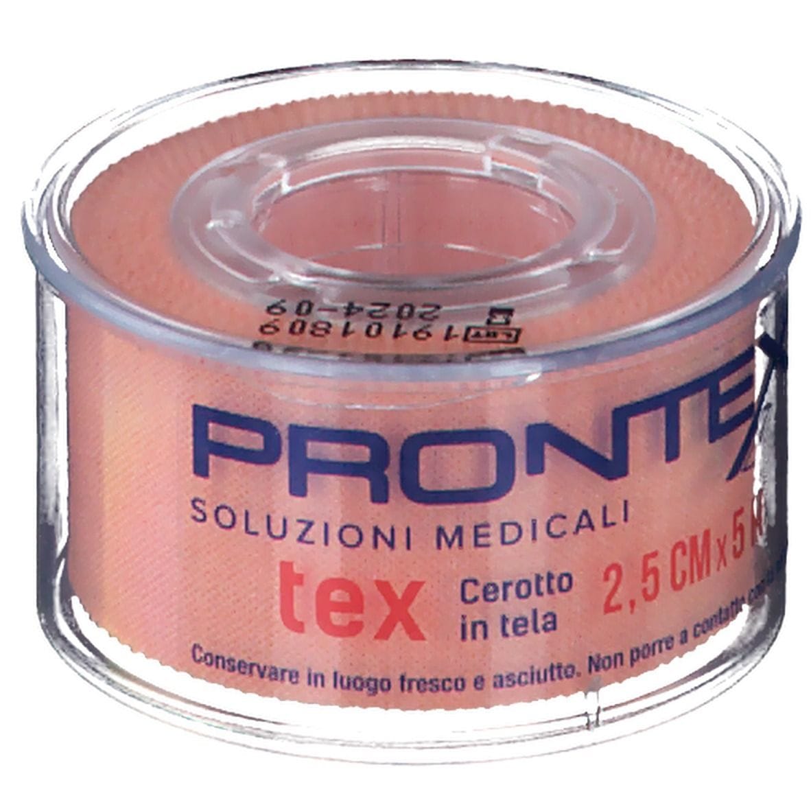 Cerotto in tela Prontex Tex 5m x 2,5cm ipoallergenico