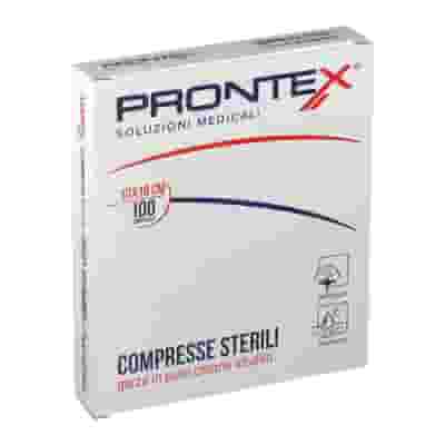 Garze sterili Prontex 12/8 in cotone, 10x10cm 100 pezzi