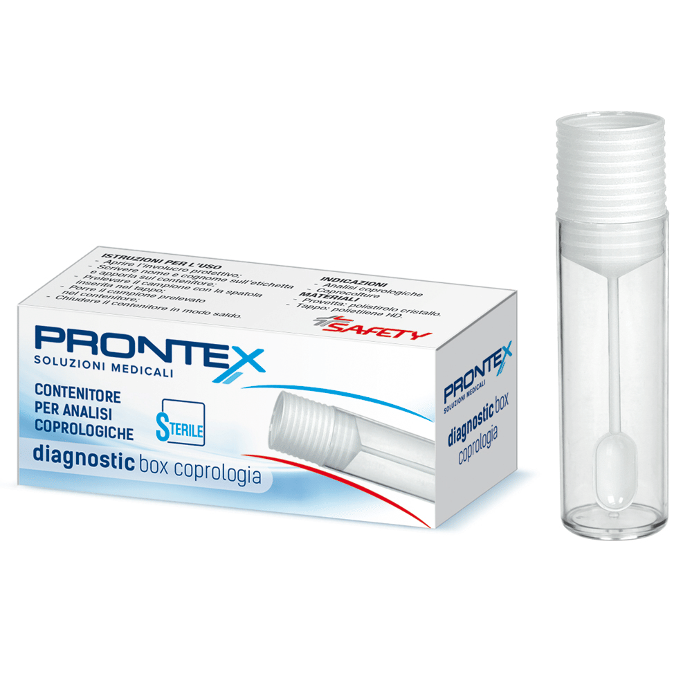Contenitore sterile per feci Prontex Diagnostic Box con spatola