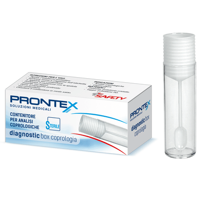Contenitore sterile per feci Prontex Diagnostic Box con spatola