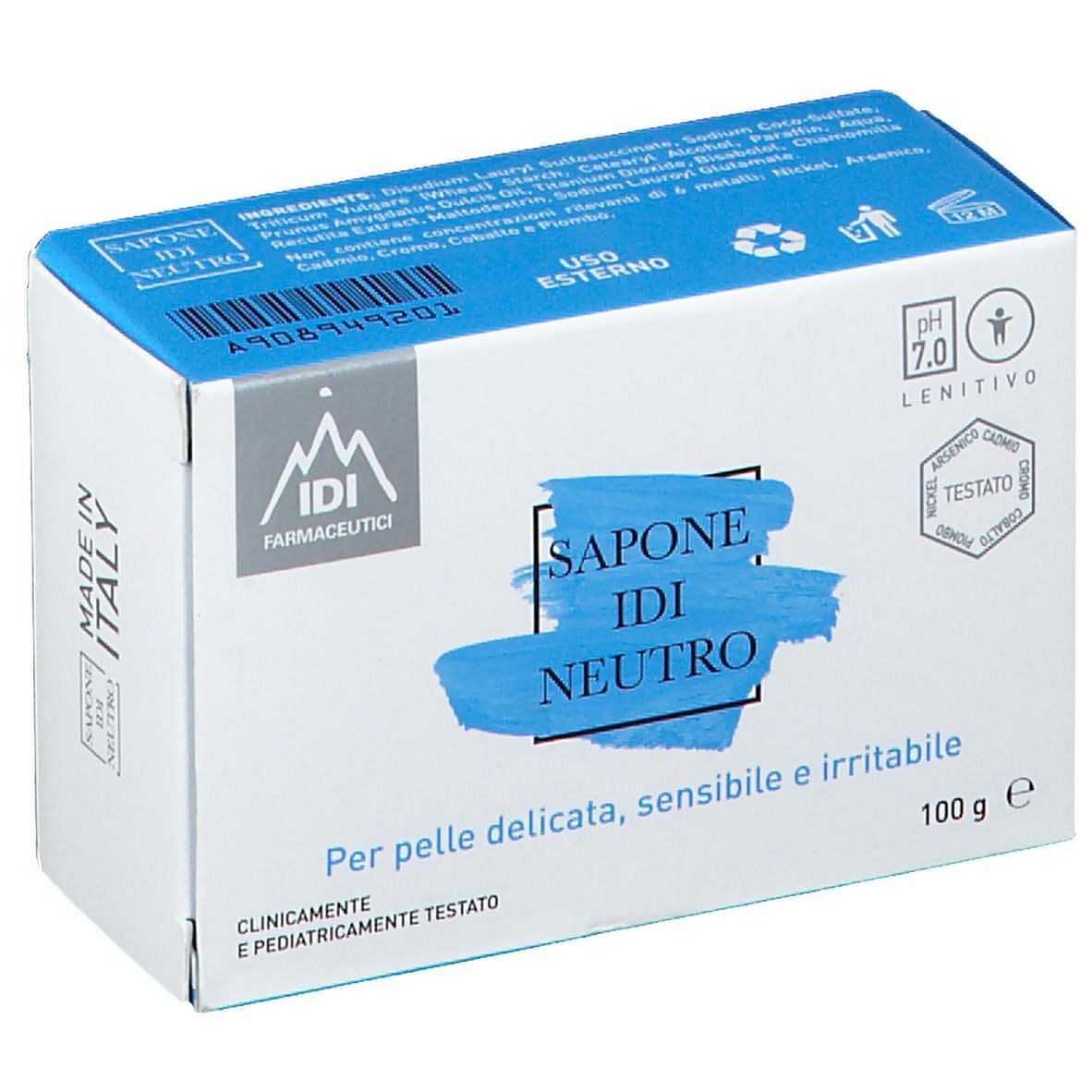 Sapone Idi Neutro 100 G