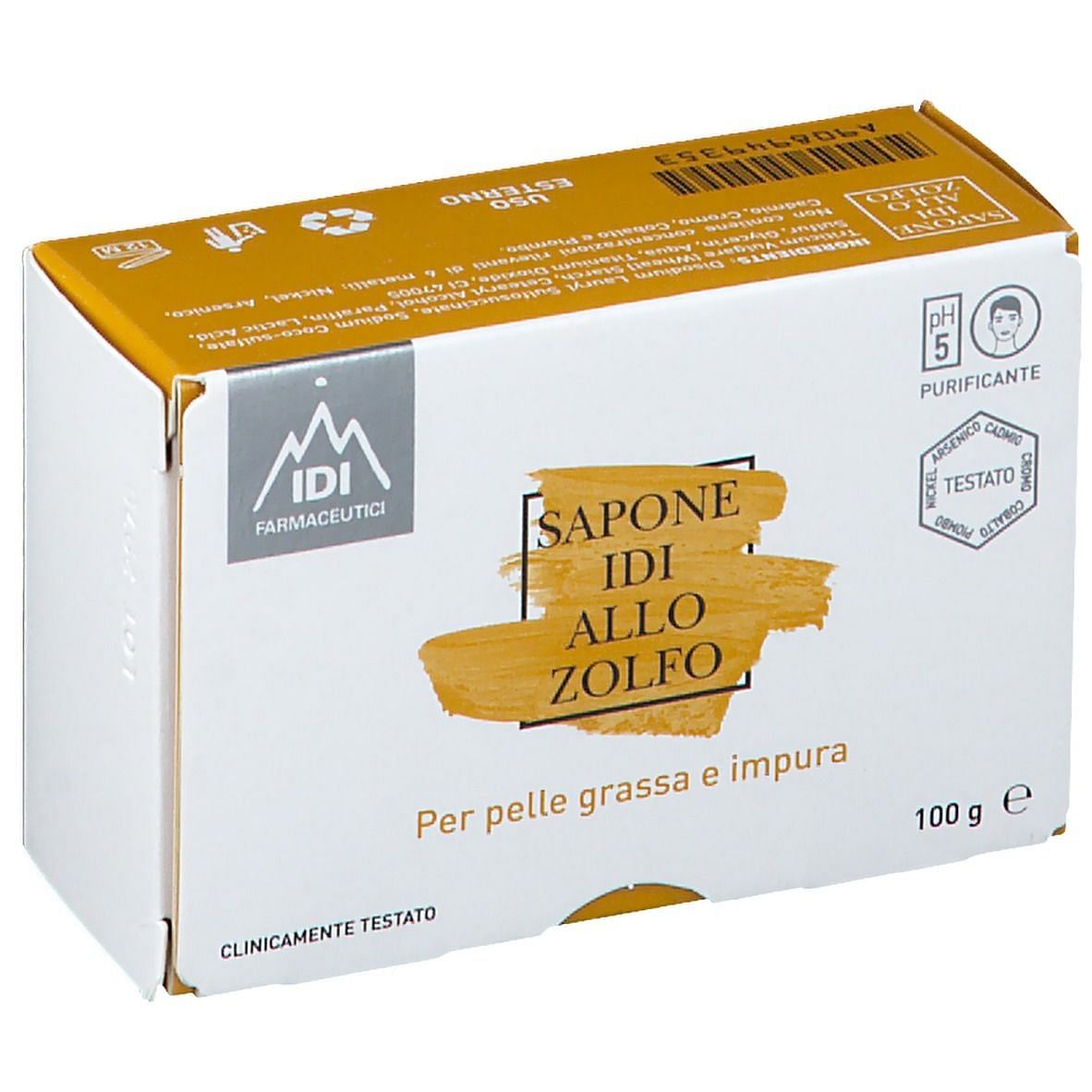 Sapone Idi Zolfo 100 G