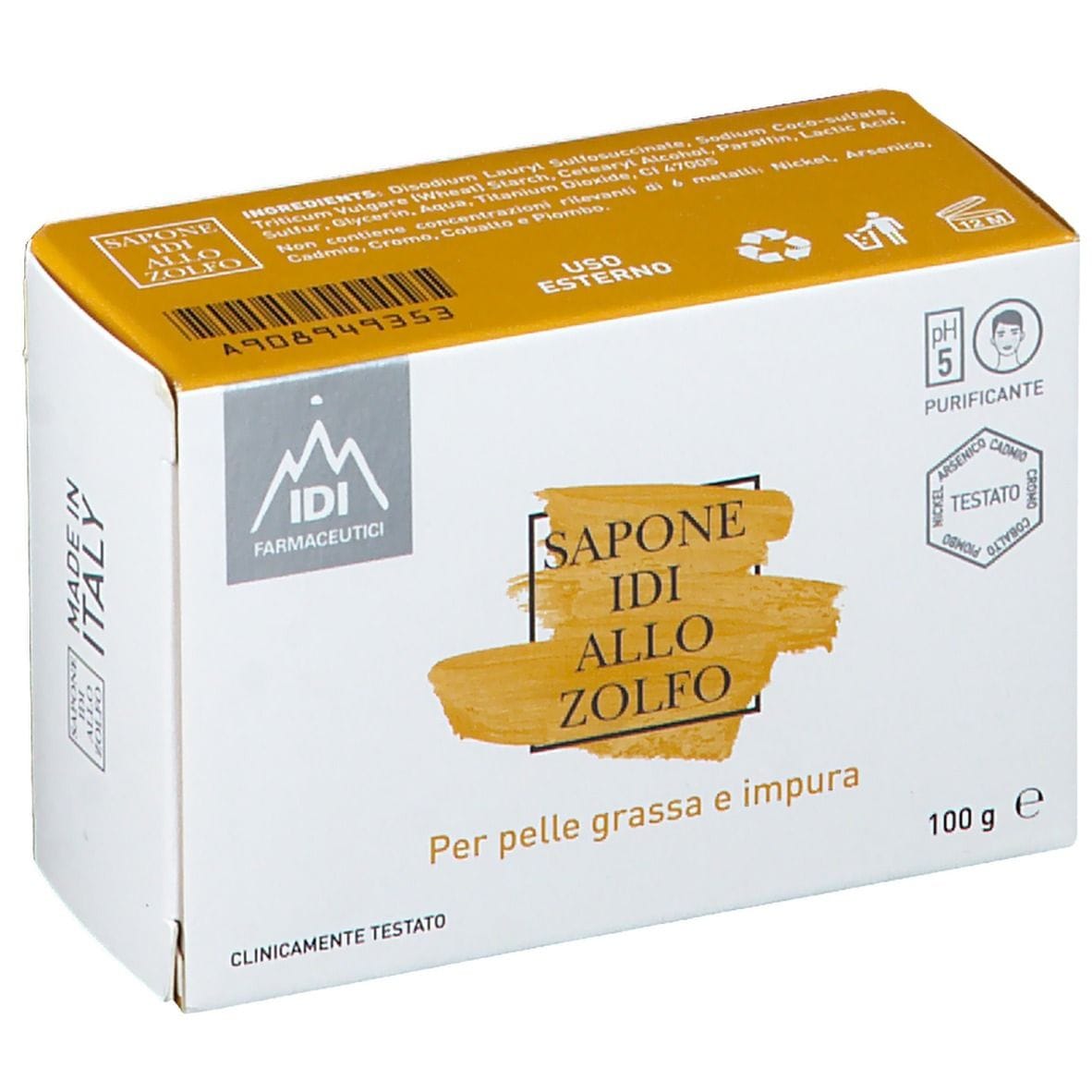 SAPONE IDI ZOLFO 100 G