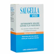 SAUGELLA VISO DETERGENTE SOLIDO SAPONE PH FISIOLOGICO PELLE DELICATA 100 G
