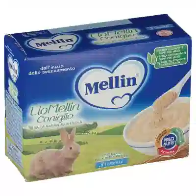 Omogeneizzato Liomellin Coniglio liofilizzato, 3 pezzi da 10g
