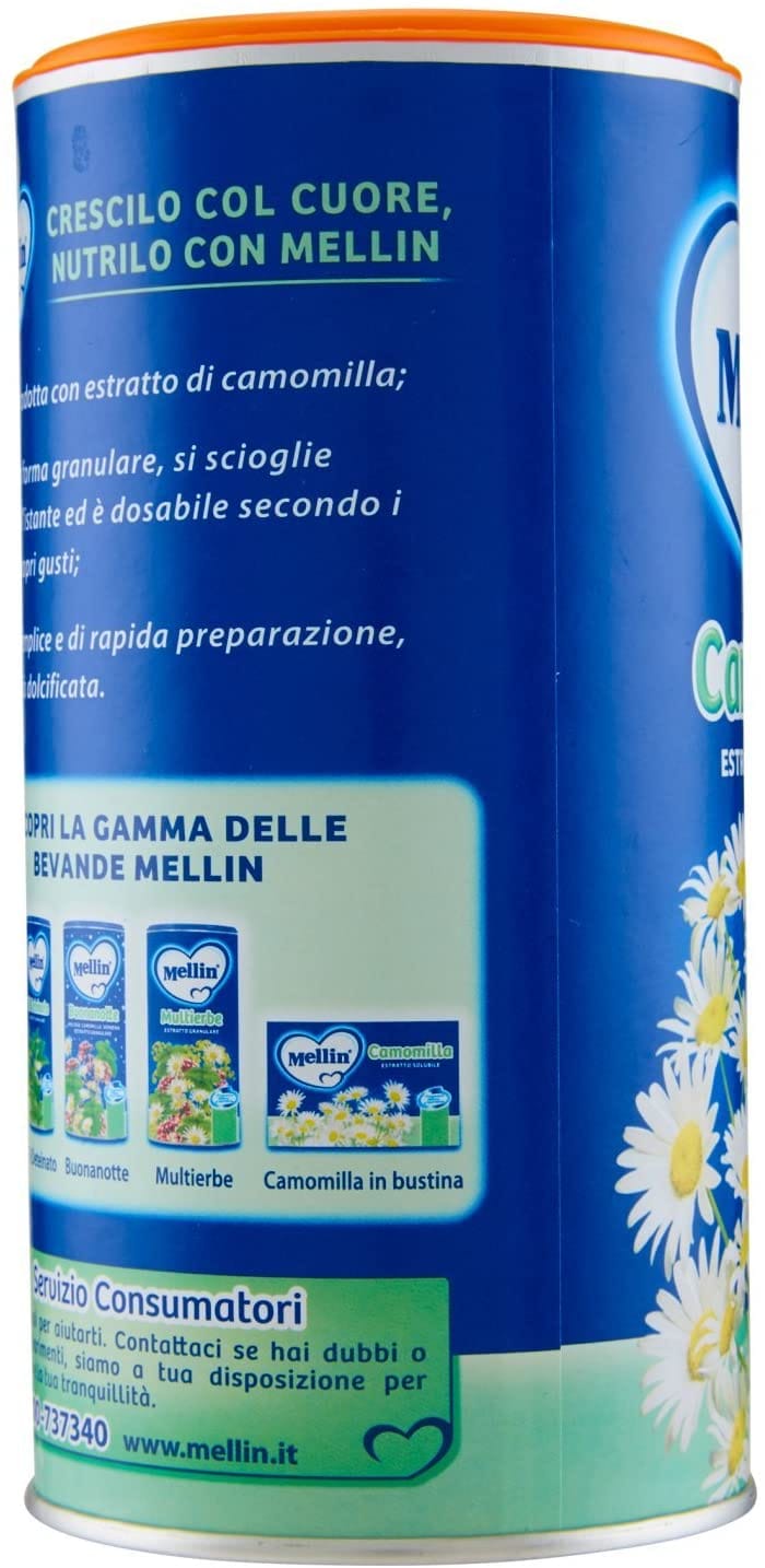 Mellin Camomilla granulare per bambini, 200g