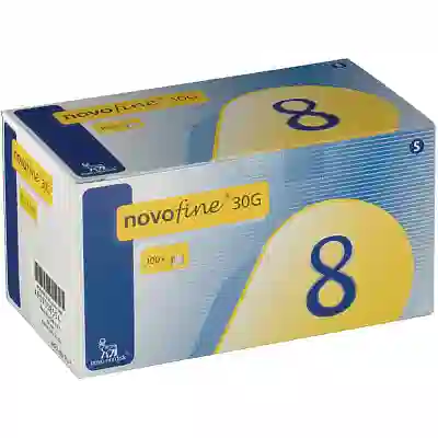 AGO PER PENNA DA INSULINA NOVOFINE GAUGE 30 8 MM 100 PEZZI