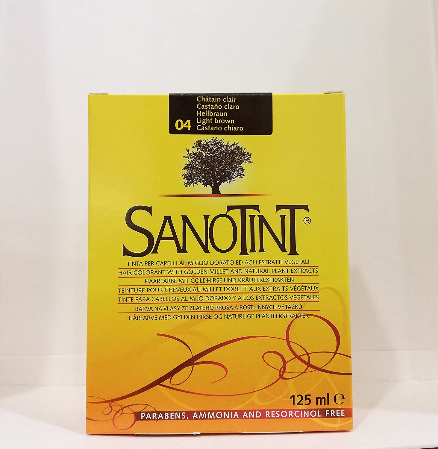 Sanotint Tintura Capelli 04 Castano Chiaro 125 Ml