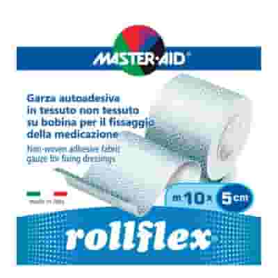 Garza autoadesiva Master-Aid Rollflex M ipoallergenica 10x15 cm