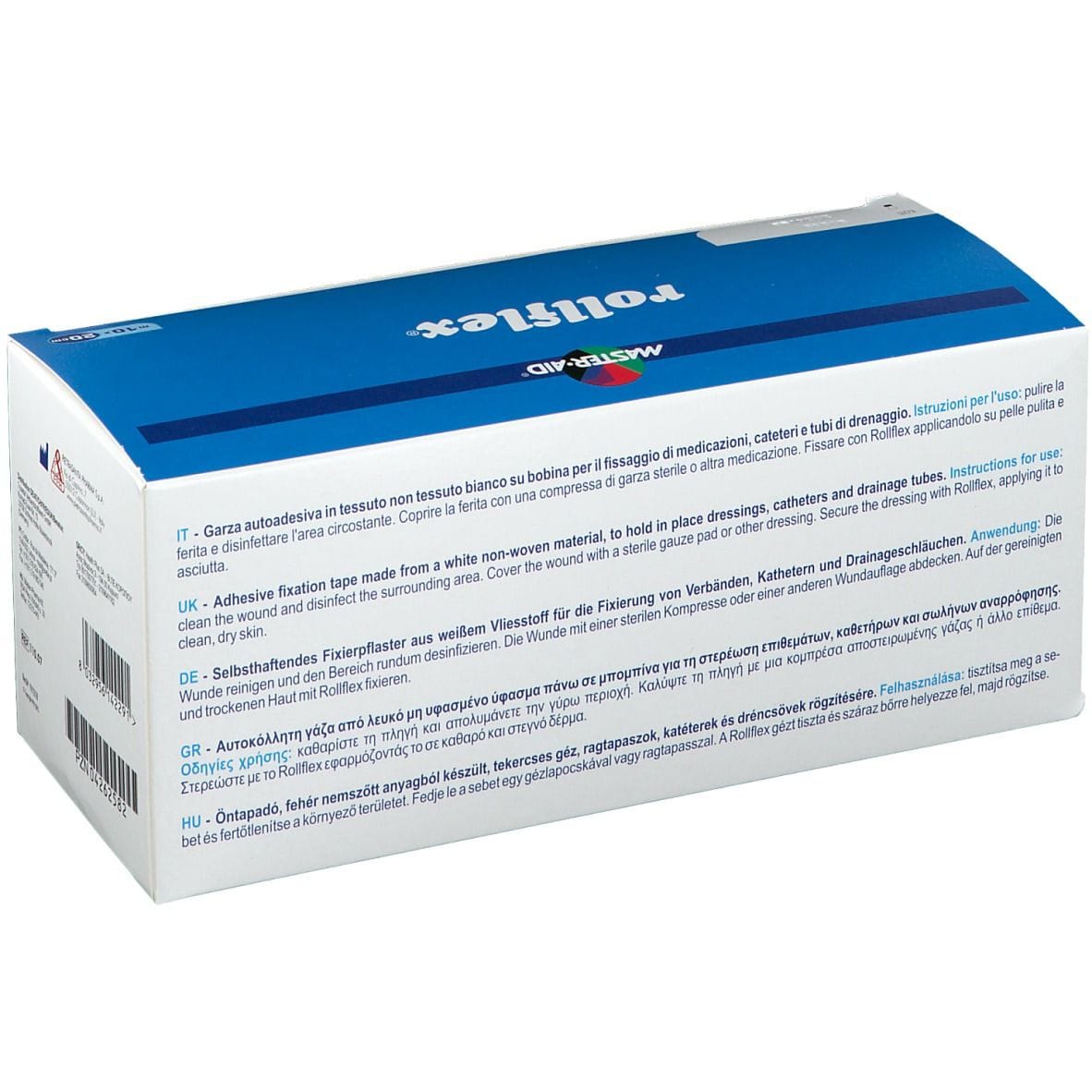 Garza autoadesiva Master-Aid Rollflex M ipoallergenica 10x20 cm