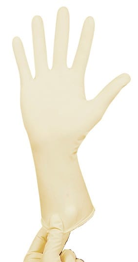 Guanto chirurgico sterile in lattice Farmaglove, misura 7