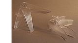 SPECULUM VAGINALE STERILE MISURA PICCOLA. SUPERFICIE INTERNA DELLE VALVE SATINATA E ANTIRIFLESSO