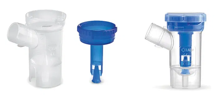 Ampolla nebulizzatrice doppio flusso MAKR RF8, ricambio aerosol