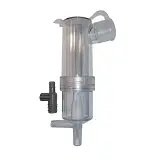 AMPOLLA NEBULIZZATRICE TIPO 2 A DOPPIO FLUSSO RICAMBIO PER AEROSOL MAKR