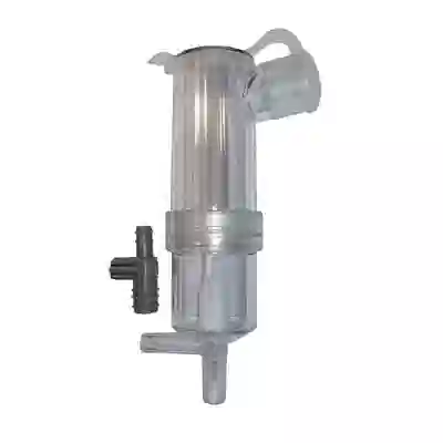 AMPOLLA NEBULIZZATRICE TIPO 2 A DOPPIO FLUSSO RICAMBIO PER AEROSOL MAKR