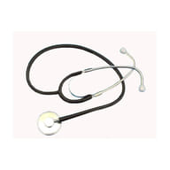 FONENDOSCOPIO LEGGERO PIATTO CON MEMBRABA ARCHETTO BIAURICOLARE PER AUSCULTAZIONE CON MOLLA ESTERNA