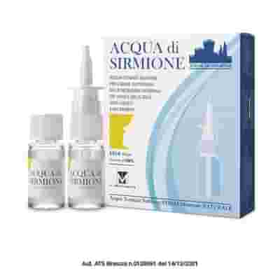ACQUA SIRMIONE MINERALE NATURALE 6 FIALE 15 ML