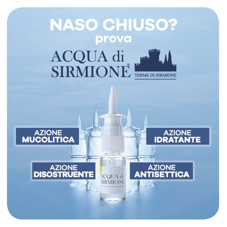 ACQUA SIRMIONE MINERALE NATURALE 6 FIALE 15 ML
