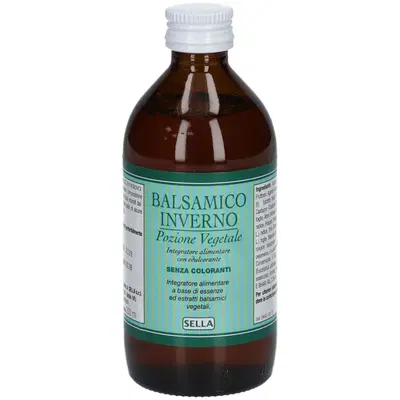 BALSAMICO INVERNO SCIROPPO 200 ML BALSAMICO INVERNO SCIROPPO 200 ML
