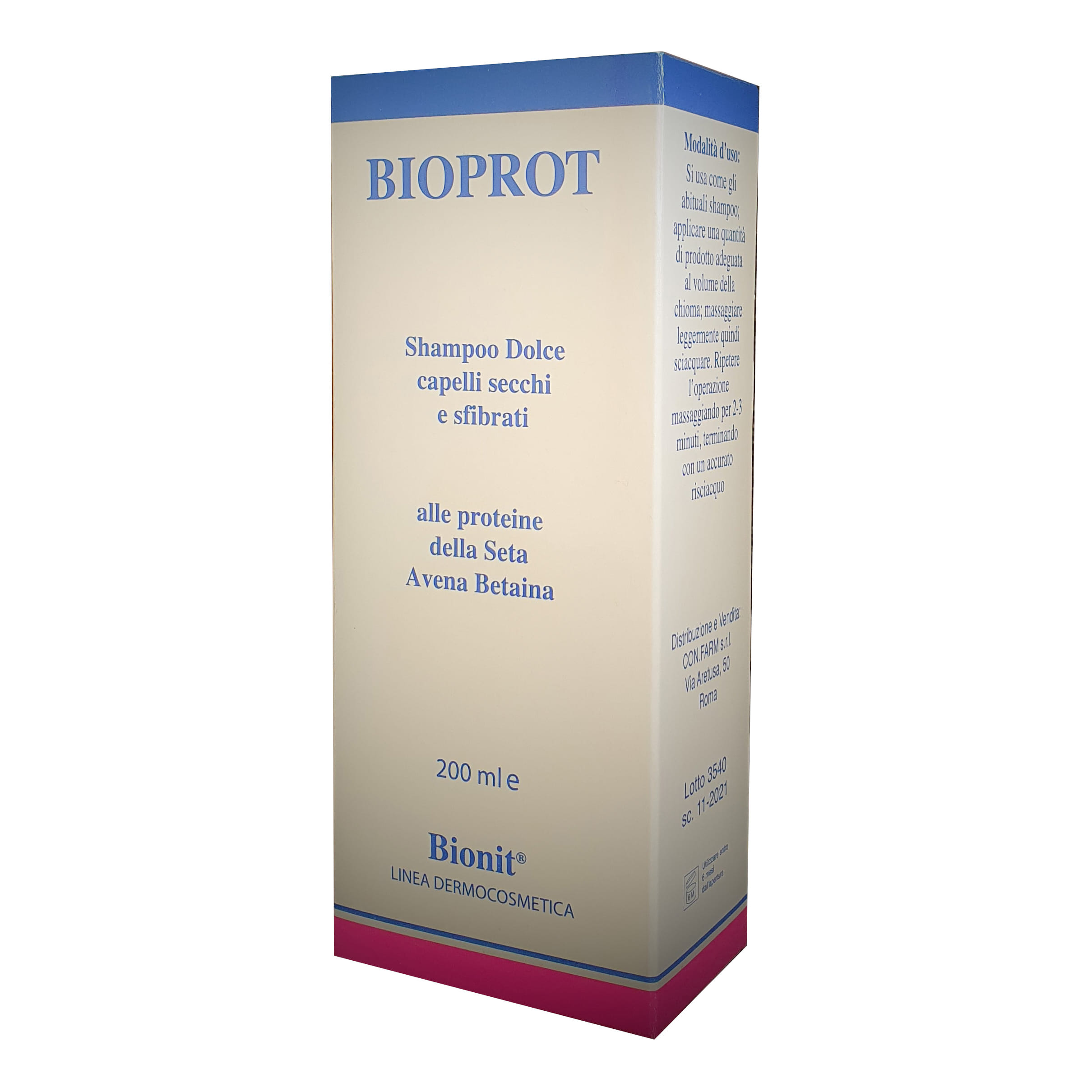 BIOPROT SHAMPOO DOLCE CAPELLI SECCHI SFIBRATI 200 ML