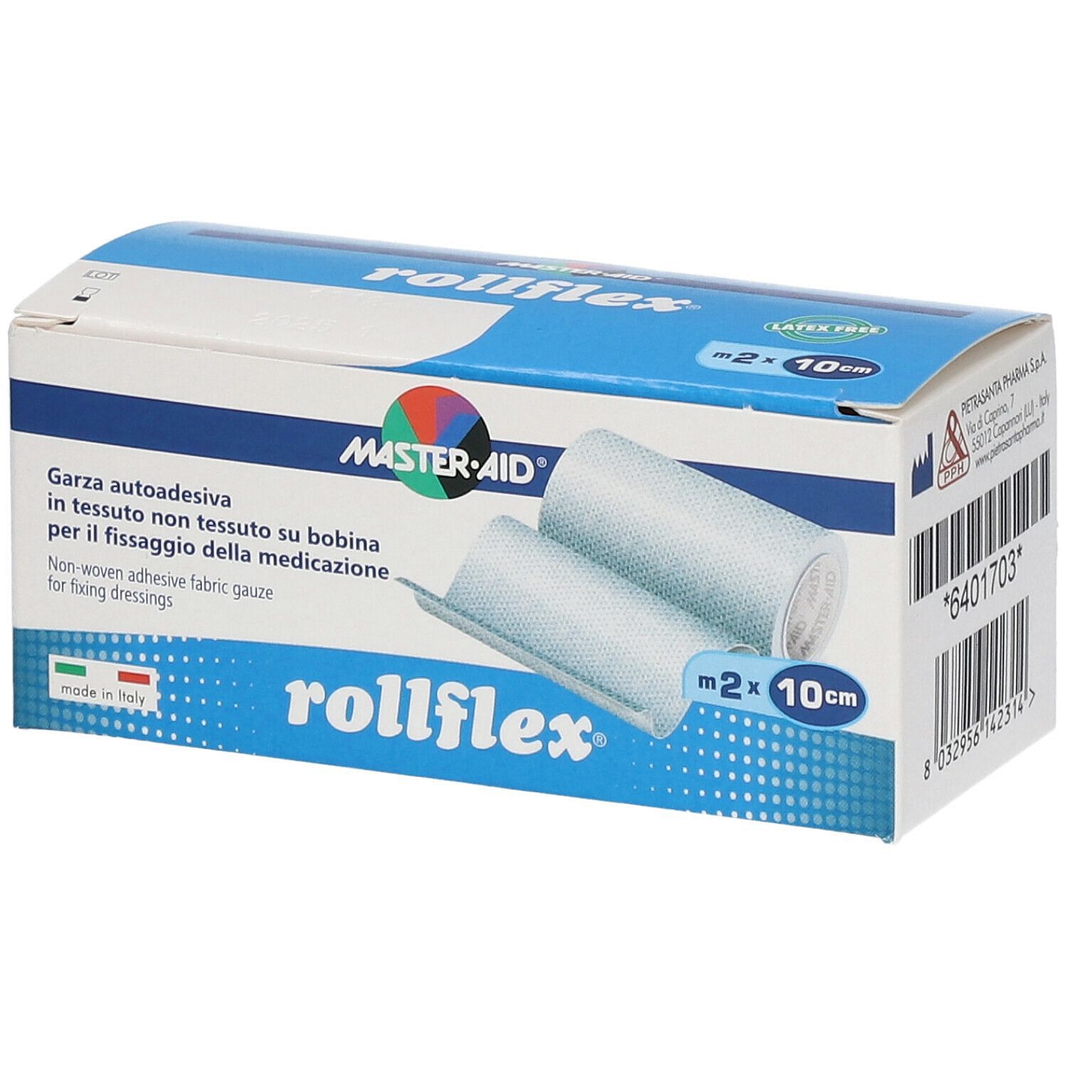 Cerotto Master Aid Rollflex 2 X10 1 Pezzo