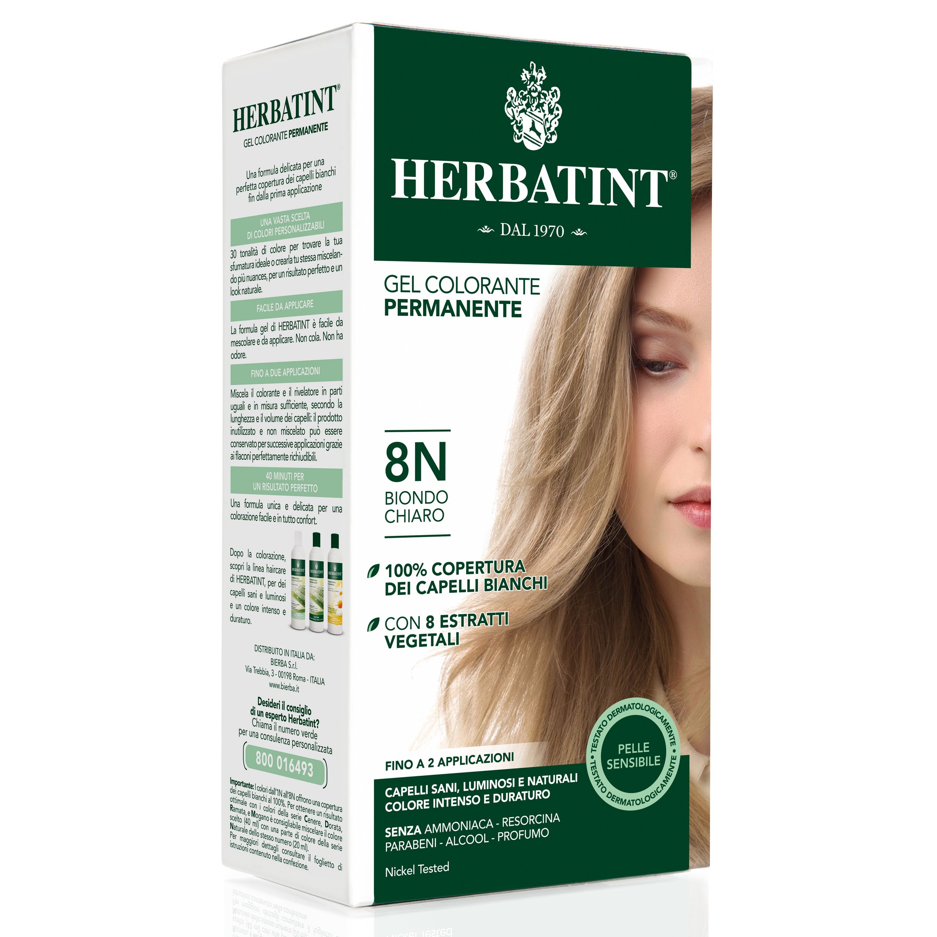 Herbatint 8 N Biondo Chiaro 150 Ml