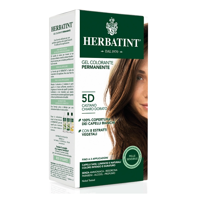 Herbatint 5 D Castano Chiaro Dorato 150 Ml