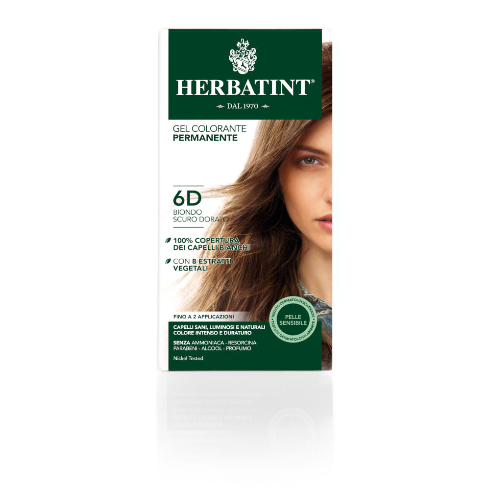 HERBATINT 6D BIONDO SCURO DORATO 150 ML