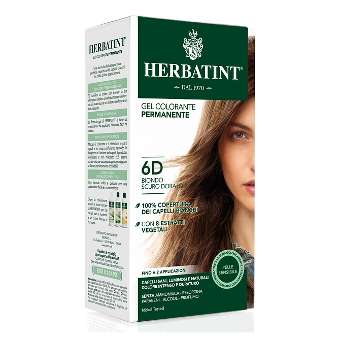 Herbatint 6 D Biondo Scuro Dorato 150 Ml