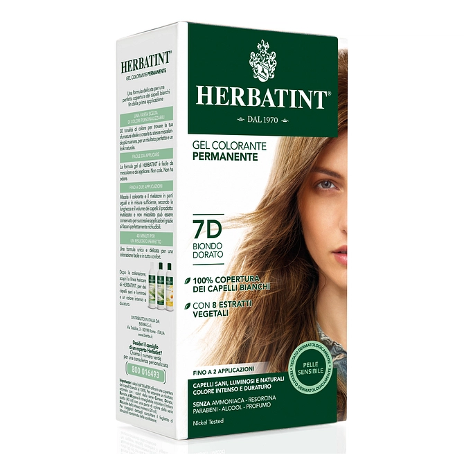 Herbatint 7 D Biondo Dorato 150 Ml