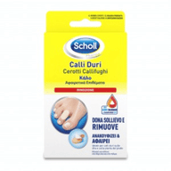 Cerotti callifughi Scholl per calli duri, 4 cerotti + 4 dischetti