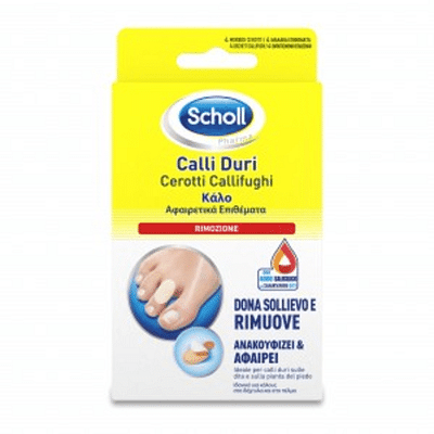 CEROTTO CALLIFUGO CALLI DURI 4 CEROTTI + 4 DISCHETTI
