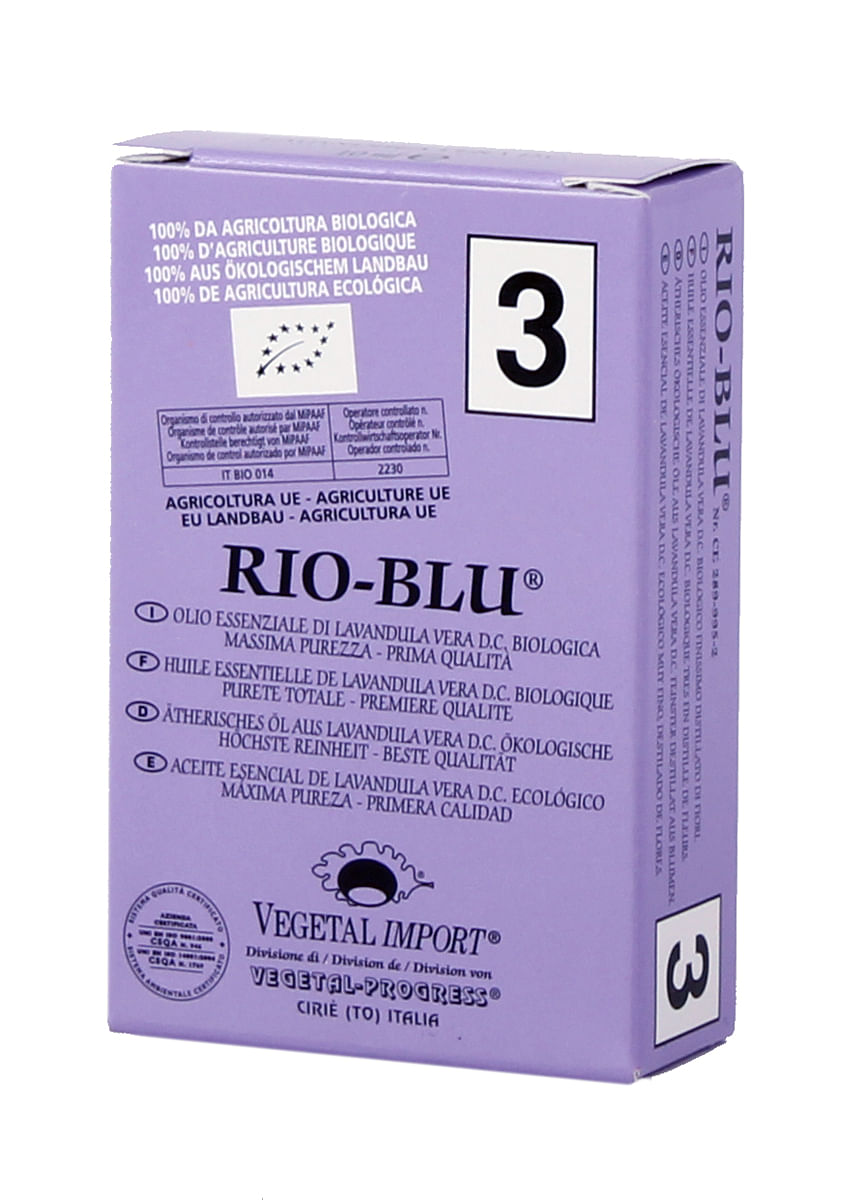 Rioblu Olio Essenziale Lavanda Bio 10 Ml