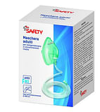MASCHERA PER OSSIGENOTERAPIA CON TUBO 200CM