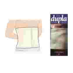 CINTURA ELASTICA DUPLA COLORE BIANCO MISURA 5