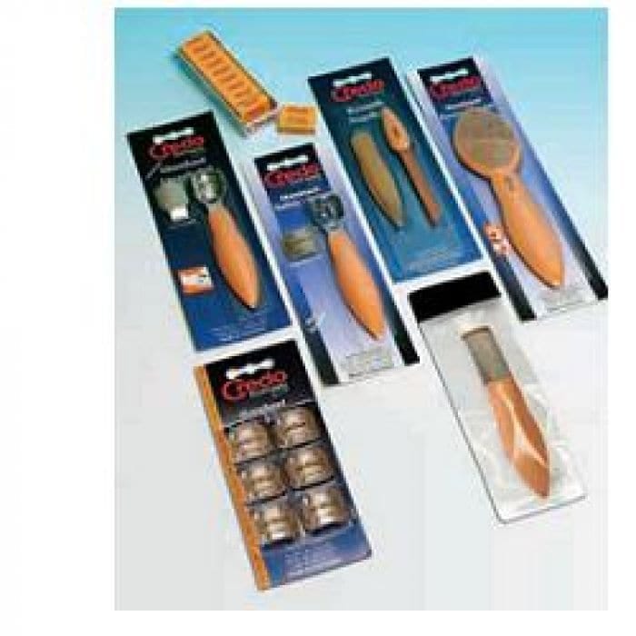 Lamette Credo Original per cura piedi, display box 10 pezzi