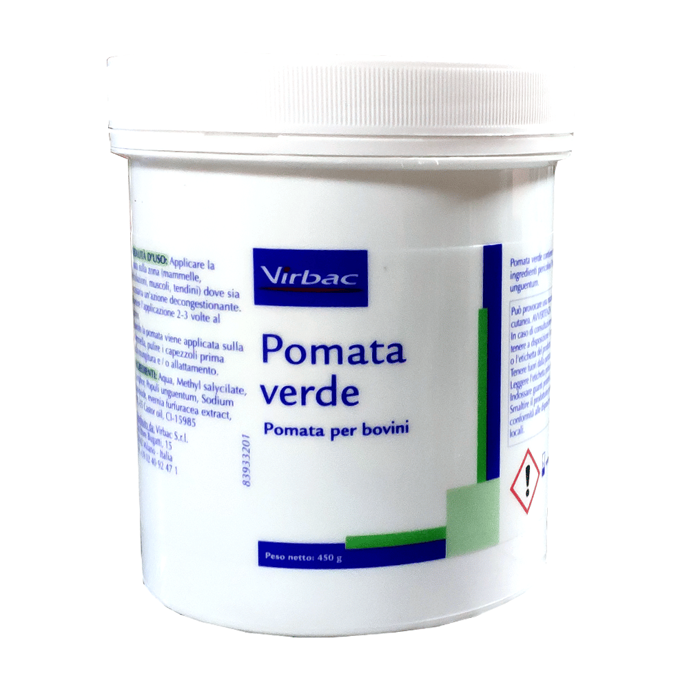 Pomata Verde Barattolo 450 G