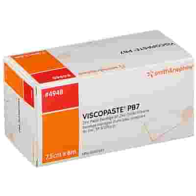 BENDA ALL'OSSIDO DI ZINCO PER IL TRATTAMENTO DELLE ULCERE VARICOSE DI TIPO SECCO E DELLE DERMATITI CRONICHE VISCOPASTE PB7 600X7,5CM