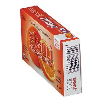 ZIGULI ARANCIA 36 PALLINE 22 G ZIGULI ARANCIA 36 PALLINE 22 G