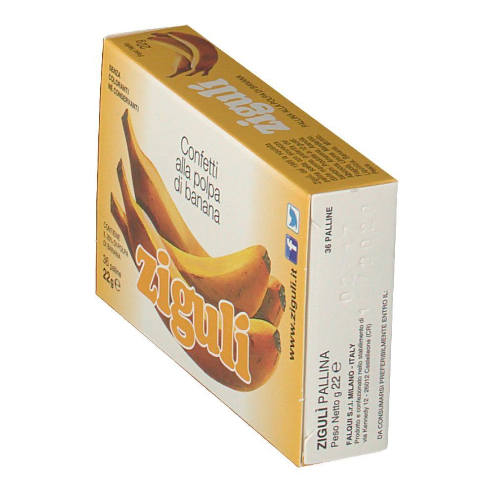 ZIGULI BANANA 36 PALLINE 22 G