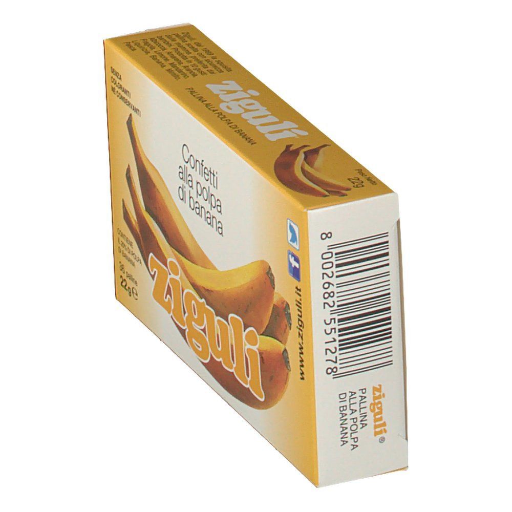 ZIGULI BANANA 36 PALLINE 22 G