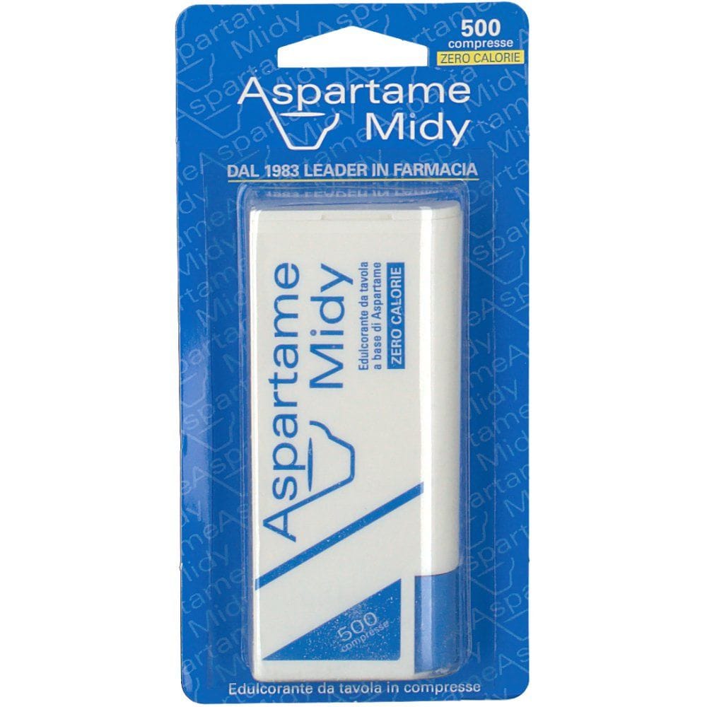 Dolcificante ipocalorico ESI Aspartame Midy, 500 compresse
