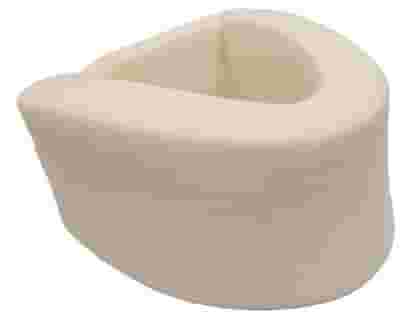 COLLARE CERVICALE MORBIDO MISURA PICCOLA PER ARTROSI CERVICALE E COLPO DI FRUSTA REGOLAZIONE DELLA CIRCONFERENZA TRAMITE CINGHIE POSTERIORI IN VELCRO. ALTEZZA 10CM