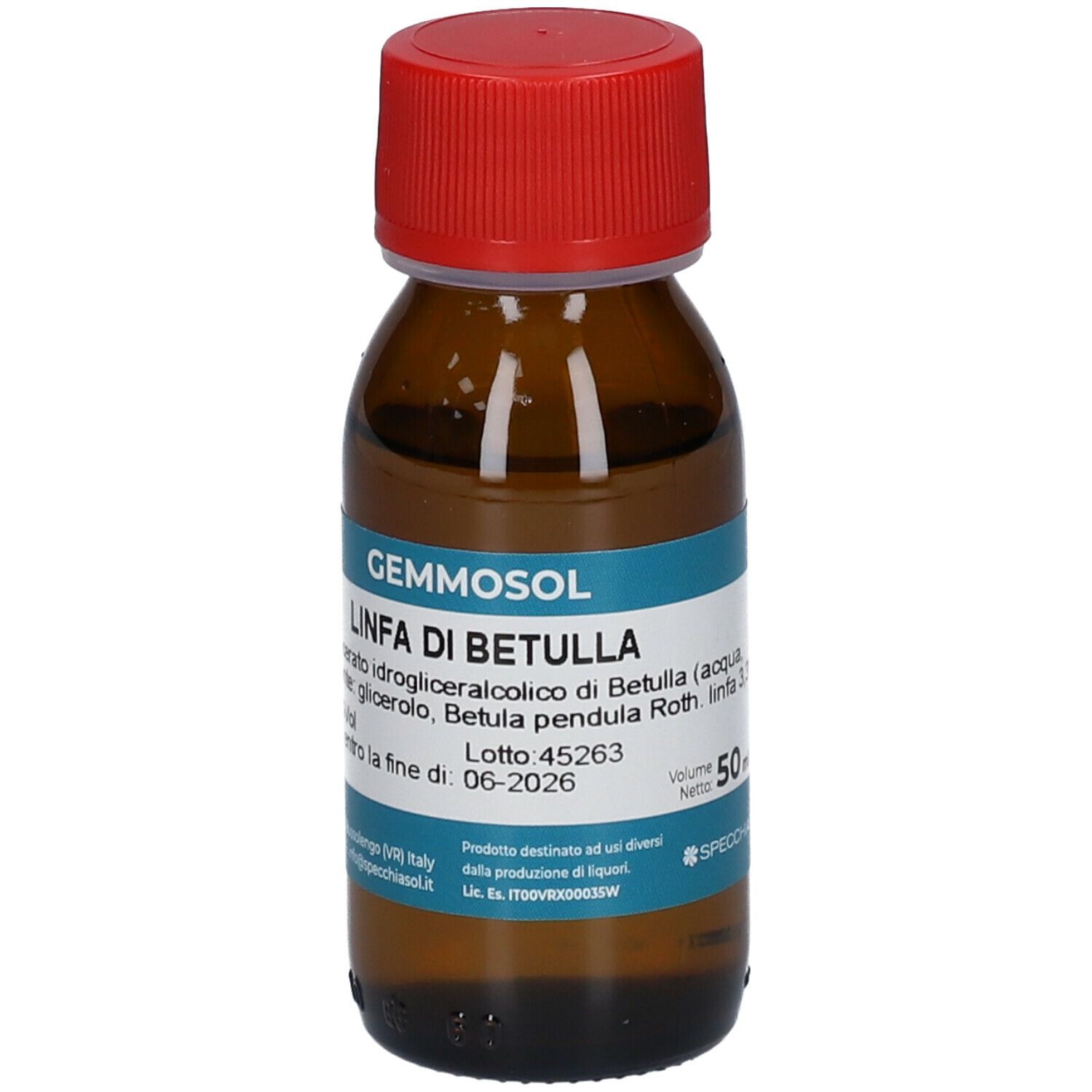 GEMMOSOL 13 BETULLA LINFA 50ML