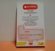STERILINA CEROTTO IN STRISCIA IN TNT BIANCO M 1 X 8 CM