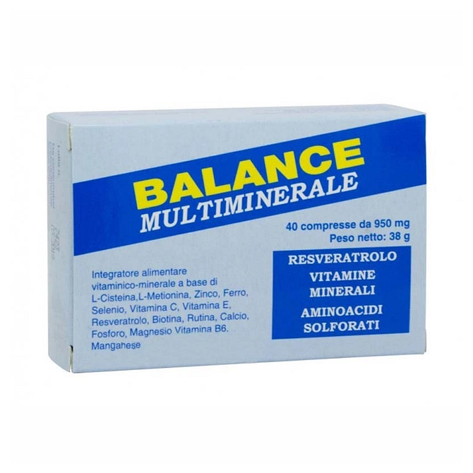 Balance Multiminerale 40 Compresse