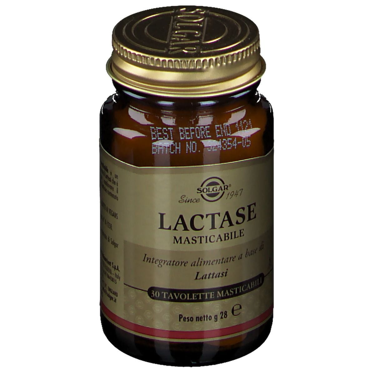 LACTASE MASTICABILE 30 TAVOLETTE