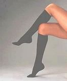 ALBERT ANDRE' ARTICOLO 440 GAMBALETTO A-D UOMO COTONE 230 DEN. LYCRA MM HG 18-22 COLORE BLU TAGLIA 4