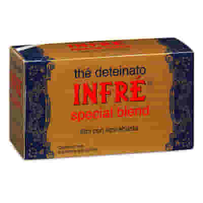 Tè Deteinato Infré Special Blend, 20 Filtri con Sovrabusta